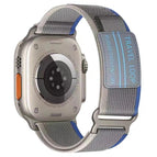 For Apple Watch 42mm / 41mm / 40mm / 38mm / Blue Grey