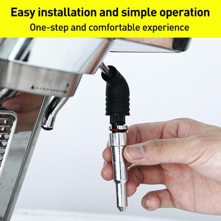 For Delonghi Coffee Machine A3 Snap-on Nozzle Stainless Steel Steam Wand Nozzle