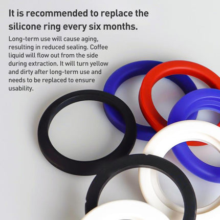 Silicone Gasket Coffee Machines Grouphead, For E61 8.5mm, For E61 8mm, For Sunbeam 13mm, For Breville 9 Series 9mm, For WPM 12mm, For Nuova 8mm, For Rancilio 8.5mm - DealBuddy