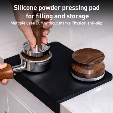 Silicone Coffee Pad Press Tool Espresso Tamper Mat, Roud Pad, Corner Pad - DealBuddy