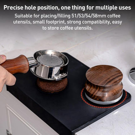 Silicone Coffee Pad Press Tool Espresso Tamper Mat, Roud Pad, Corner Pad - DealBuddy