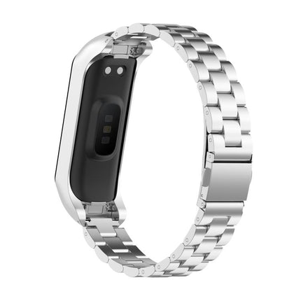 xDfind Metal Frame Integrated Three-beads Steel Watch Band, For Samsung Galaxy Fit 2 - DealBuddy