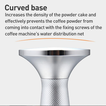 Coffee Powder Pressing Hammer Stainless Steel Cloth Powder, 53.3mm Mesh Texture, 53.3mm Mesh Texture with Needle, 58.3mm Mesh Texture, 58.3mm Mesh Texture with Needle - DealBuddy