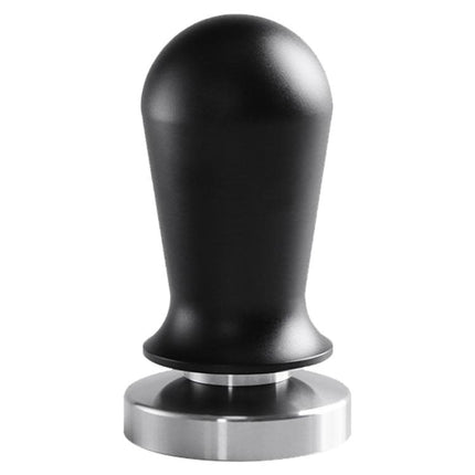 Stainless Steel Coffee Powder Hammer Pressure Powder Tampon, 51mm Black, 53mm Black, 51mm Silver, 53mm Silver, 58mm Silver - DealBuddy