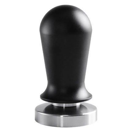 Stainless Steel Coffee Powder Hammer Pressure Powder Tampon, 51mm Black, 53mm Black, 51mm Silver, 53mm Silver, 58mm Silver - DealBuddy