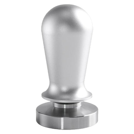 Stainless Steel Coffee Powder Hammer Pressure Powder Tampon, 51mm Black, 53mm Black, 51mm Silver, 53mm Silver, 58mm Silver - DealBuddy