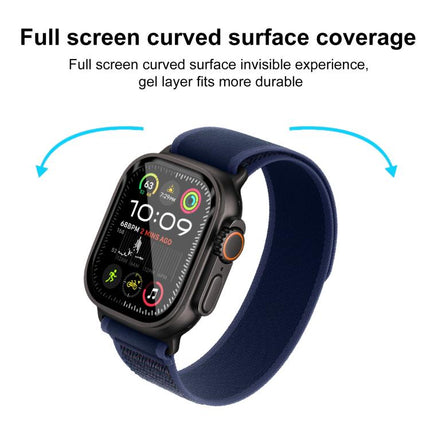 2pcs xDfind Curved 3D Composite Material Soft Film Screen Protector, For Apple Watch Ultra 4 / 3 / 2 / 1 49mm, For Apple Watch Series 6&SE&5&4 44mm, For Apple Watch Series 6&SE&5&4 40mm, For Apple Watch Series 11 / 10 46mm                              ... - DealBuddy