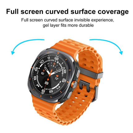2pcs xDfind Curved 3D Composite Material Soft Film Screen Protector, For Galaxy Watch Ultra2 2026 / 2025, For Samsung Galaxy Watch9 / 8 44mm, For Samsung Galaxy Watch9 / 8 40mm, For Samsung Galaxy Watch8 Classic 46mm, For Samsung Galaxy Watch7 44mm    ...