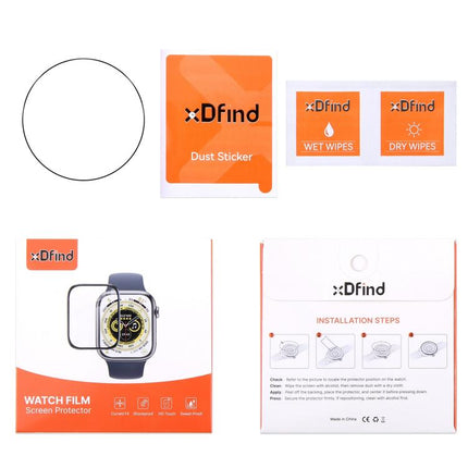2pcs xDfind Curved 3D Composite Material Soft Film Screen Protector, For Galaxy Watch Ultra2 2026 / 2025, For Samsung Galaxy Watch9 / 8 44mm, For Samsung Galaxy Watch9 / 8 40mm, For Samsung Galaxy Watch8 Classic 46mm, For Samsung Galaxy Watch7 44mm    ...