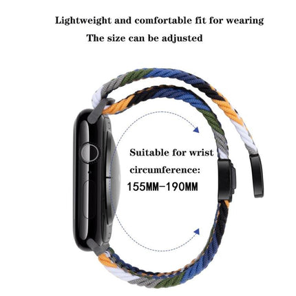 xDfind Magnetic Buckle Loop Woven Watch Band