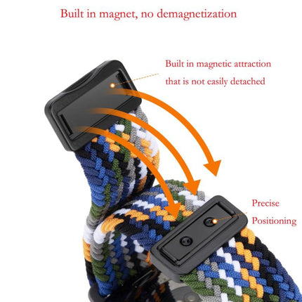 xDfind Magnetic Buckle Loop Woven Watch Band - DealBuddy