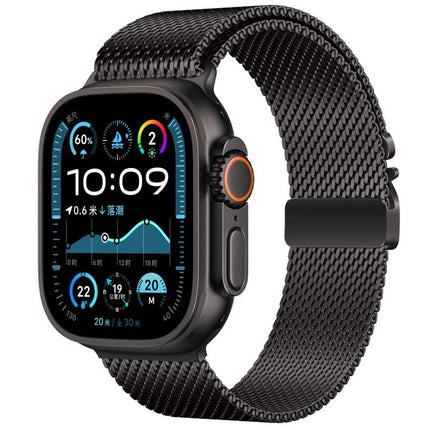 xDfind Umbrella Buckle Think Mesh Milanese Stainless Steel Watch Band