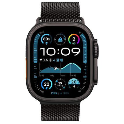 xDfind Umbrella Buckle Think Mesh Milanese Stainless Steel Watch Band