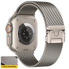 xDfind Umbrella Buckle Think Mesh Milanese Stainless Steel Watch Band
