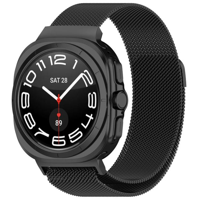 xDfind Milan Magnetic Stainless Steel Watch Band, For Samsung Galaxy Watch Ultra 47mm / Ultra 2025 - DealBuddy
