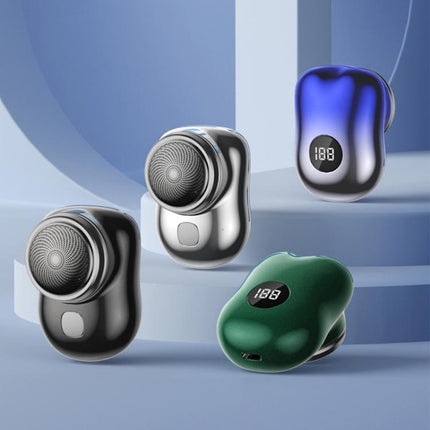 WG-P10X Portable Rechargeable LED Digital Display Electric Shaver - DealBuddy