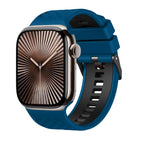 For Apple Watch 46mm / 49mm / 45mm / 44mm / Royal Blue Black