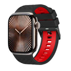 For Apple Watch 46mm / 49mm / 45mm / 44mm / Black Red