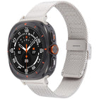 Milanese Integrated Buckle Metal Watch Band