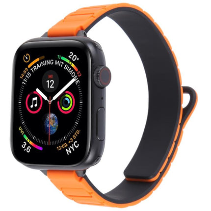 Slim I-shaped Magnetic Silicone Watch Band, For Apple Watch 46mm / 49mm / 45mm / 44mm, For Apple Watch 42mm / 41mm / 40mm / 38mm - DealBuddy