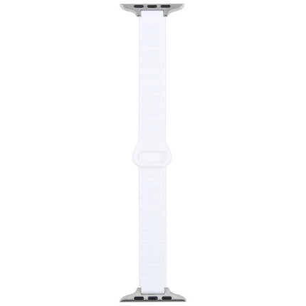 Slim I-shaped Magnetic Silicone Watch Band, For Apple Watch 46mm / 49mm / 45mm / 44mm, For Apple Watch 42mm / 41mm / 40mm / 38mm - DealBuddy