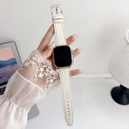 For Apple Watch 38 / 40 / 41 / S10 42mm / Creamy White