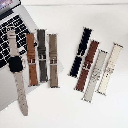 xDfind Black Shark Fine Grain Leather Watch Band - DealBuddy