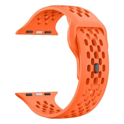xDfind Mesh Reverse Buckle Silicone Watch Band - DealBuddy