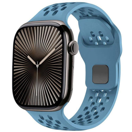 xDfind Mesh Reverse Buckle Silicone Watch Band - DealBuddy