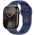 xDfind Mesh Reverse Buckle Silicone Watch Band