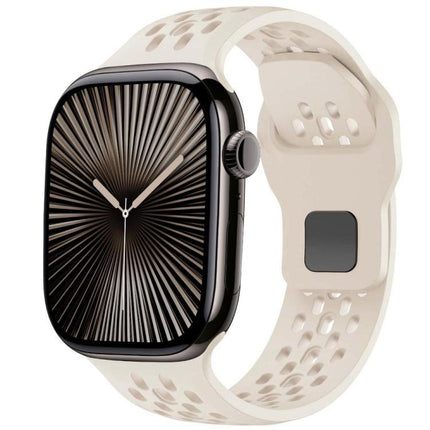 xDfind Mesh Reverse Buckle Silicone Watch Band - DealBuddy