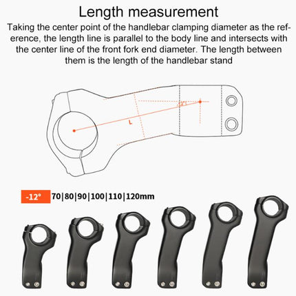TOSEEK K01 Road Mountain Bike Carbon Fiber Handlebar Riser Faucet