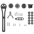 TOSEEK Carbon Fiber Bicycle Road Bike Integrated Handlebar Meter Bracket - DealBuddy