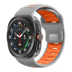 For Samsung Galaxy Watch Ultra 47mm / Ultra 2025 / Grey Orange