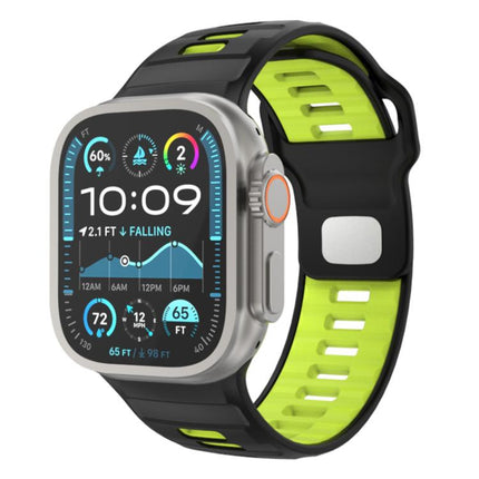 Checkered Reverse Buckle Silicone Watch Band