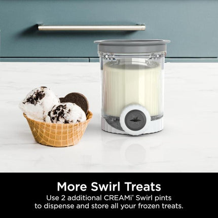 Ice Cream Jar Replacement Cream Storage Jar with Lid