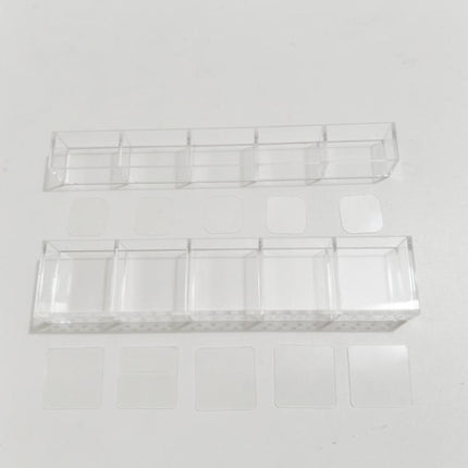 YX166 Acrylic Straw Wall Mount Bracket, with Double Sided Adhesion Stickers