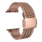Mesh Magnetic Stainless Steel Watch Band, For Apple Watch 46mm / 49mm / 45mm / 44mm, For Apple Watch 42mm / 41mm / 40mm / 38mm - DealBuddy