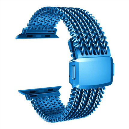 Mesh Magnetic Stainless Steel Watch Band, For Apple Watch 46mm / 49mm / 45mm / 44mm, For Apple Watch 42mm / 41mm / 40mm / 38mm - DealBuddy