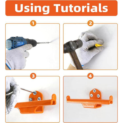 Wall Mounted Backpack Leaf Blower Hook Garden Tool Storage Bracket