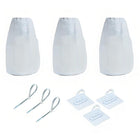 3pcs/Pack Dryer Vent Lint Trap Dryer Vent Duct Lint Bag