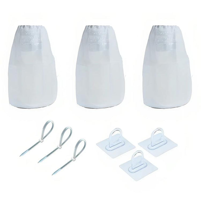 3pcs/Pack Dryer Vent Lint Trap Dryer Vent Duct Lint Bag