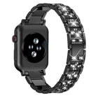 xDfind Diamond Jewelry Stainless Steel Watch Band, For Apple Watch 42 / 44 / 45 / 46 / 49mm, For Apple Watch 38 / 40 / 41 / S10 42mm - DealBuddy