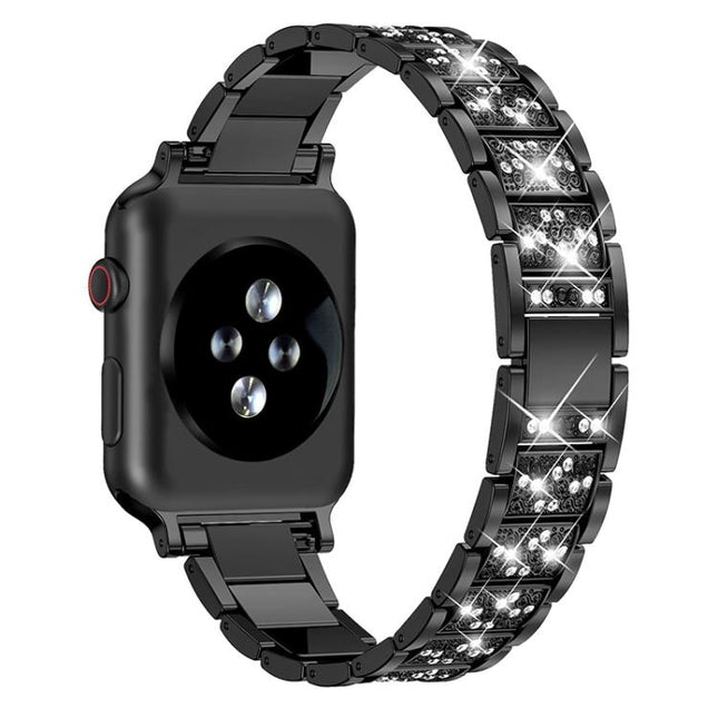 xDfind Diamond Jewelry Stainless Steel Watch Band, For Apple Watch 42 / 44 / 45 / 46 / 49mm, For Apple Watch 38 / 40 / 41 / S10 42mm - DealBuddy