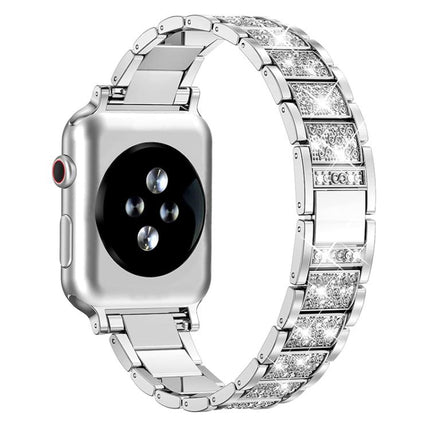 xDfind Diamond Jewelry Stainless Steel Watch Band, For Apple Watch 42 / 44 / 45 / 46 / 49mm, For Apple Watch 38 / 40 / 41 / S10 42mm - DealBuddy
