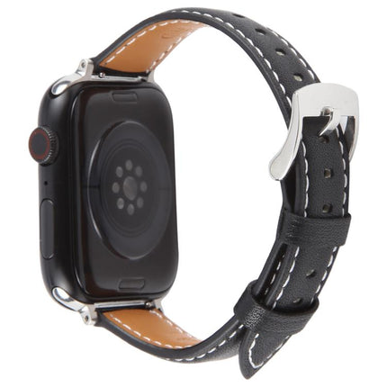 Silk Microfiber Leather Watch Band, For Apple Watch 46mm / 49mm / 45mm / 44mm, For Apple Watch 42mm / 41mm / 40mm / 38mm - DealBuddy