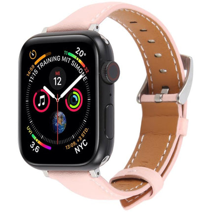 Silk Microfiber Leather Watch Band, For Apple Watch 46mm / 49mm / 45mm / 44mm, For Apple Watch 42mm / 41mm / 40mm / 38mm - DealBuddy