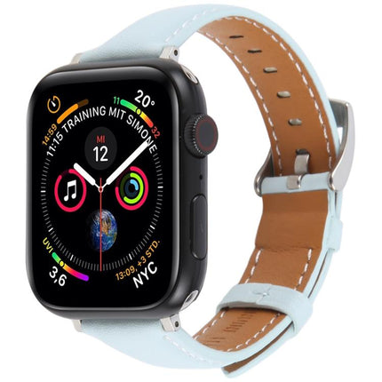 Silk Microfiber Leather Watch Band, For Apple Watch 46mm / 49mm / 45mm / 44mm, For Apple Watch 42mm / 41mm / 40mm / 38mm - DealBuddy