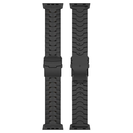 26mm Quick Release Flat Buckle Titanium Alloy Watch Band, For Apple Watch 46mm / 49mm / 45mm / 44mm - DealBuddy