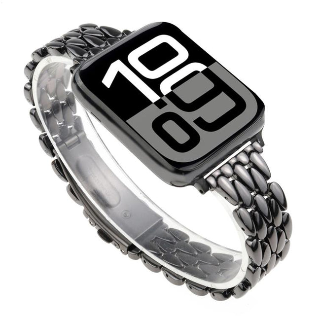 Water Drop Zinc Alloy Watch Band, For Apple Watch 46mm / 49mm / 45mm / 44mm, For Apple Watch 42mm / 41mm / 40mm / 38mm - DealBuddy